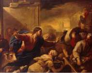 Giordano Luca Expulsion of the Moneychangers from the Temple  - Hermitage